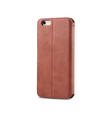 iPhone 6 Plus / 6s Plus | iPhone 6/6s Plus - AZNS™ Diary Læder Etui / Taske M. Pung - Brun - DELUXECOVERS.DK