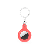 Airtag | AirTag | Deluxe™ Silikone Keychain / Nøglering - Rød - DELUXECOVERS.DK
