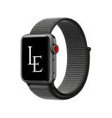Apple Watch 38mm | Apple Watch (38/40/SE/41mm) - L'Empiri™ Nylon Velcro Rem - Oliven - DELUXECOVERS.DK