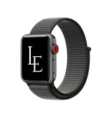 Apple Watch 38mm | Apple Watch (38/40/SE/41/42mm) - L'Empiri™ Nylon Velcro Rem - Oliven - DELUXECOVERS.DK