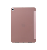 iPad Pro 12,9 (2018) | iPad Pro 12,9" (2018) - Orgami Trifold Læder Cover M. Stander - Rose - DELUXECOVERS.DK