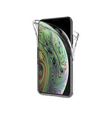 iPhone XS Max | iPhone XS Max - Full Cover 360° Silikone - Gennemsigtig - DELUXECOVERS.DK