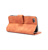 iPhone 6 / 6s | iPhone 6/6s - DG.MING™ Classical Læder Etui / Taske M. Pung - Brun - DELUXECOVERS.DK