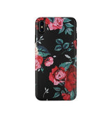 iPhone XS Max | iPhone XS Max - Verdenatura Floral Flower Cover - Red Rose - DELUXECOVERS.DK
