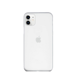 iPhone 11 | iPhone 11 - Valkyrie Ultra-Tynd Cover - Hvid/Gennemsigtig - DELUXECOVERS.DK