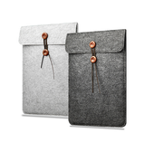 Universal Tablet Sleeve | NordicDay™ Filt / Stof Sleeve | Tablet - Maks 32 x 23cm - Grå - DELUXECOVERS.DK