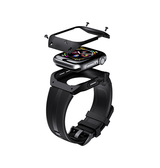 Apple Watch Cover | Apple Watch (38/40/42/44mm) - Hemmit™ H4 Håndværker Rem - Sort - DELUXECOVERS.DK