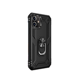 iPhone 12 | iPhone 12 - NX Pro™ Armor Cover m. Ring Holder - Sort - DELUXECOVERS.DK