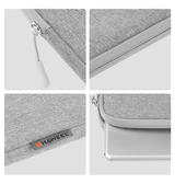 Universal Tablet Sleeve | HAWEEL™ Neopren Stødsikkert Sleeve | Tablet - Maks 28 x 21cm - Grå - DELUXECOVERS.DK