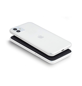 iPhone 11 | iPhone 11 - Valkyrie Ultra-Tynd Cover - Hvid/Gennemsigtig - DELUXECOVERS.DK