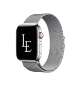 Apple Watch 38mm | Apple Watch (38/40/SE/41/42mm) - L'Empiri™ Milanese Loop - Sølv - DELUXECOVERS.DK