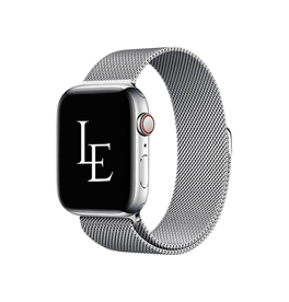 Apple Watch 38mm | Apple Watch (38/40/SE/41/42mm) - L'Empiri™ Milanese Loop - Sølv - DELUXECOVERS.DK