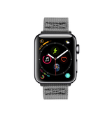 Apple Watch 38mm | Apple Watch (38/40/SE/41/42mm) - Nato Military Nylon Rem - Mat Gray - DELUXECOVERS.DK