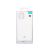 iPhone 12 | iPhone 12 - Goospery™ Delight Silikone Cover - Snow White - DELUXECOVERS.DK