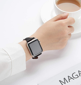 Apple Watch 38mm | Apple Watch (38/40/SE/41/42mm) - Wonder™ Classic Læder Rem - Sort - DELUXECOVERS.DK
