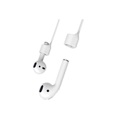 Airpods 3 | AirPods (3. Gen.) | Silikone Strop / Snor - 60cm - Hvid - DELUXECOVERS.DK