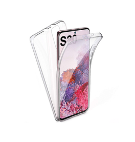 Samsung Galaxy S20 | Samsung Galaxy S20 - Full Cover 360° Silikone Transparent - DELUXECOVERS.DK