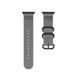 Apple Watch 38mm | Apple Watch (38/40/SE/41mm) - Nato Military Nylon Rem - Mat Gray - DELUXECOVERS.DK