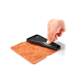 iPhone 7 / 8 / SE (2020/2022) | iPhone 7/8/SE(2020/2022) - DG.MING™ Classical Læder Etui / Taske M. Pung - Brun - DELUXECOVERS.DK