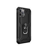 iPhone 11 Pro | iPhone 11 Pro - NX Pro™ Armor Cover m. Ring Holder - Sort - DELUXECOVERS.DK