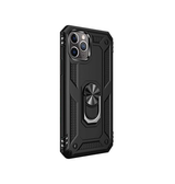 iPhone 12 Pro Max | iPhone 12 Pro Max - NX Pro™ Armor Cover m. Ring Holder - Sort - DELUXECOVERS.DK