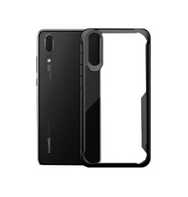 Huawei P20 | Huawei P20 - ImpactShield Hybrid Håndværker Cover - Sort - DELUXECOVERS.DK