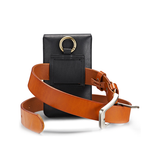 iPhone X / XS | iPhone X/XS - DG.MING™ Læder Bælte Sleeve M. Kortholder - Sort - DELUXECOVERS.DK