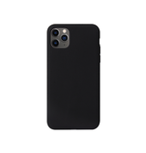 iPhone 11 Pro | iPhone 11 Pro - PRO+ Design Mat Slim Silikone Cover - Sort - DELUXECOVERS.DK