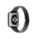 Apple Watch 42mm | Apple Watch (42/44/SE/45/46/49mm) - L'Empiri™ Milanese Thin Loop - Sort - DELUXECOVERS.DK
