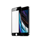 iPhone Beskyttelsesglas | <AA>iPhone 7/8/SE (2020/2022) - DeLX™ 3D Skærmbeskyttelse (Hærdet glas) - Sort - DELUXECOVERS.DK