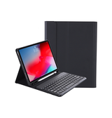 iPad 7/8/9 | iPad 10.2" 7/8/9 (2019/2020/2021) TIMBRE™ Cover M. Trådløs Tastatur - Engelsk Layout - Sort - DELUXECOVERS.DK