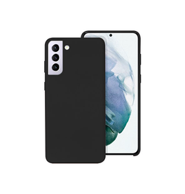 Samsung Galaxy S21+ | Samsung Galaxy S21+(Plus) - Deluxe™ Soft Touch Silikone Cover - Sort - DELUXECOVERS.DK