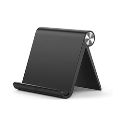 Mobil Stander | DelX S1 Holder i Foldbar Design til Smartphone & Tablet - Sort - DELUXECOVERS.DK