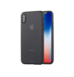 iPhone XS Max | iPhone XS Max - Ultratynd Matte Series Cover V.2.0 - Sort - DELUXECOVERS.DK