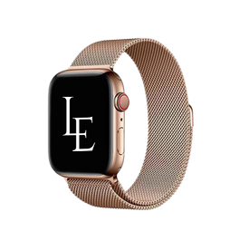 Apple Watch 42mm | Apple Watch (42/44/SE/45mm & Ultra) - L'Empiri™ Milanese Loop - Guld - DELUXECOVERS.DK