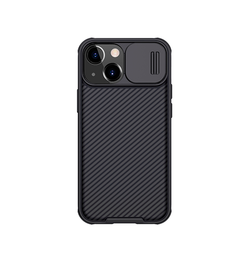 iPhone 13 Mini | iPhone 13 Mini - NILLKIN® Cam-Slide Håndværker Cover - Sort - DELUXECOVERS.DK