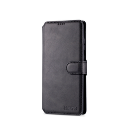 Samsung Galaxy S20 Ultra | Samsung Galaxy S20 Ultra - AZNS™ Diary Læder Etui / Taske M. Pung - Sort - DELUXECOVERS.DK