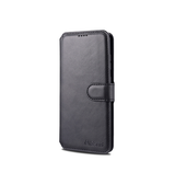 Samsung Galaxy S20 | Samsung Galaxy S20 - AZNS™ Diary Læder Etui / Taske M. Pung - Sort - DELUXECOVERS.DK