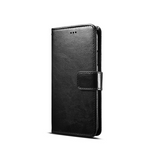 Samsung Galaxy S8+ | Samsung Galaxy S8+ (Plus) - Retro Diary Læder Cover - Sort - DELUXECOVERS.DK