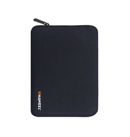 Universal Tablet Sleeve | HAWEEL™ CUBA Sleeve | Tablet - Maks 22 x 15cm - Sort - DELUXECOVERS.DK