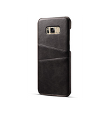 Samsung Galaxy S8+ | Samsung Galaxy S8+ (Plus) - NX Design Læder Bagcover - Sort - DELUXECOVERS.DK