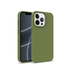 iPhone 13 Pro | iPhone 13 Pro - EcoCase™ Plantebaseret Bio Cover - Mørkegrøn - DELUXECOVERS.DK