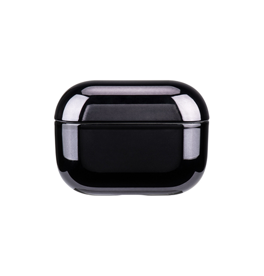 Airpods Pro 2 | AirPods Pro (2. Gen.) | Electroplating Beskyttelses Cover - Pearl Black - DELUXECOVERS.DK