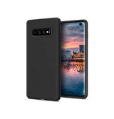 Samsung Galaxy S10 | Samsung Galaxy S10 - Novo Frosted Matte Slim Silikone Cover - Sort - DELUXECOVERS.DK
