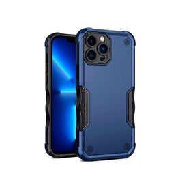 iPhone 13 Pro Max | iPhone 13 Pro Max - REALIKE™ Pro Stødsikkert Håndværker Cover - Navy/Blå - DELUXECOVERS.DK