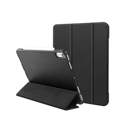 iPad Mini 6 | iPad Mini 6 - LUX™ Smart Trifold Silikone Cover  - Sort - DELUXECOVERS.DK