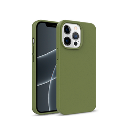 iPhone 13 Pro Max | iPhone 13 Pro Max - EcoCase™ 100% Plantebaseret Cover - Mørkegrøn - DELUXECOVERS.DK