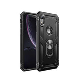 iPhone XR | iPhone XR - NX Pro™ Armor Cover m. Ring Holder - Sort - DELUXECOVERS.DK