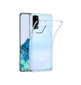 Samsung Galaxy S20 | Samsung Galaxy S20 - Ultra Silikone Cover - Gennemsigtig - DELUXECOVERS.DK