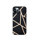 iPhone 11 Pro | iPhone 11 Pro - DELUXE™ Marble  Silikone Cover - Black Stone - DELUXECOVERS.DK